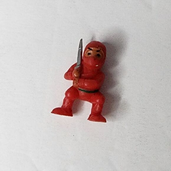 Red Mini Karate Ninja Warrior Fighters Figure - Picture 1 of 6